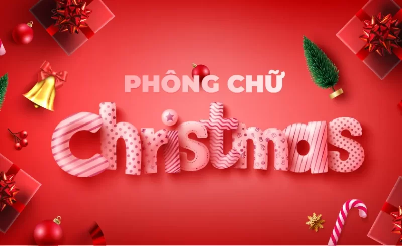 DVN Merry Christmas Việt hóa - Font chữ tuyết rơi giáng sinh tuyệt đẹp