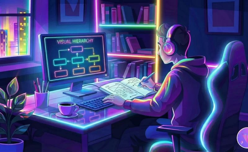 Visual Hierarchy: Nghệ Thuật Điều Hướng Thị Giác Để Thiết Kế Không Còn "Rối Như Tơ Vò"